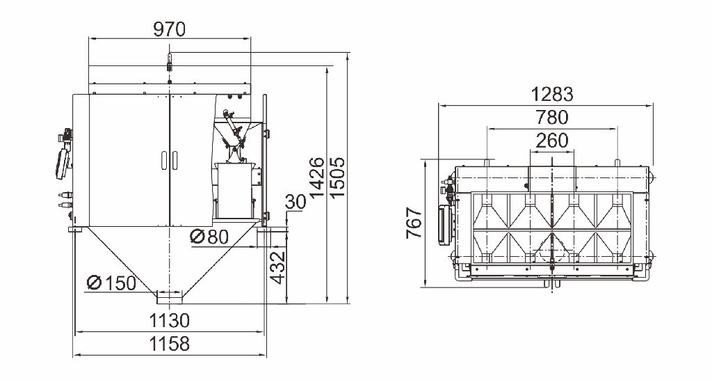 4 Head Linear Weigher Machine For Weighing Sesame Seasoning Powder